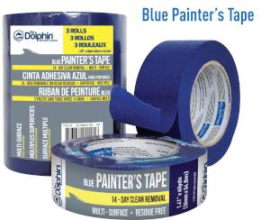 Blue Painters Tape- Blue Dolphin
