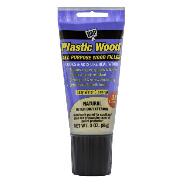 Plastic Wood, Latex Wood Filler ,  Natural - 3oz