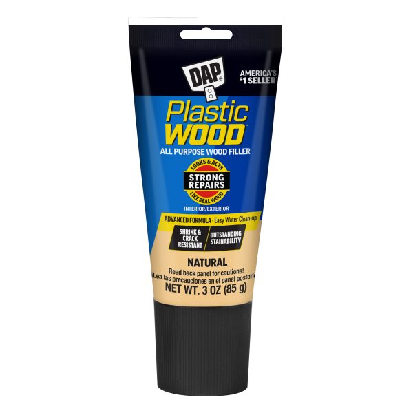 Plastic Wood, Latex Wood Filler ,  Natural - 3oz
