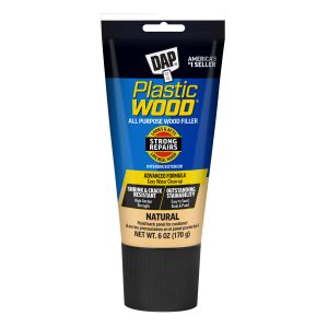 Plastic Wood, Latex Wood Filler, Natural - 6oz