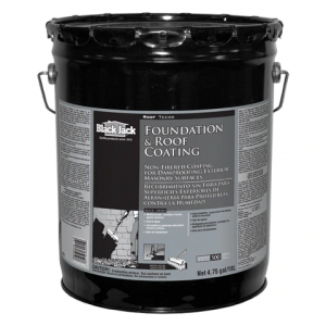 Black Non-Fibered Roof Coating