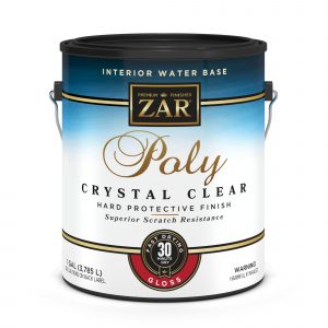 ZAR Poly Crystal Clear Water-Based