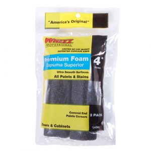 Whizz Black Foam Mini Rollers