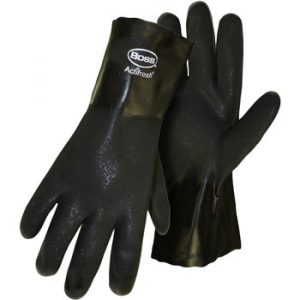 Black PVC Gloves