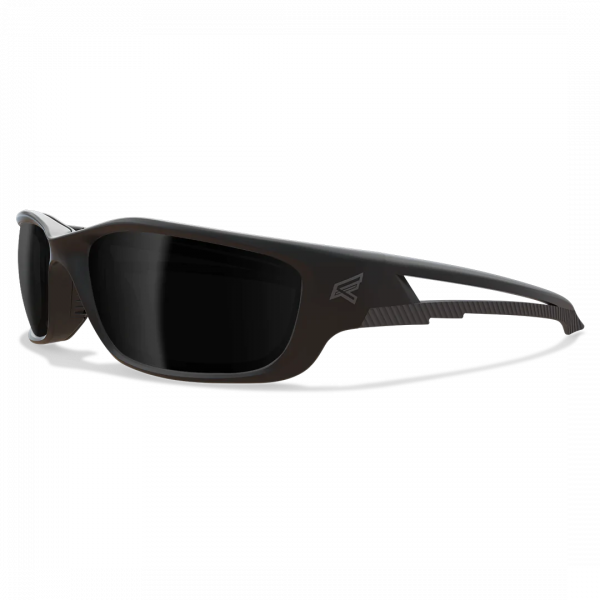 Kazbek Matte Black Frame w/ Polarized Smoke Colored Lens