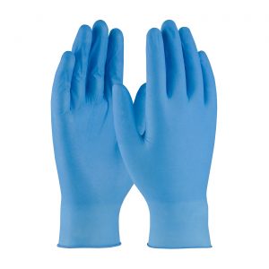 BLUE NITRILE GLOVE