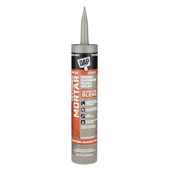 10.1oz Textured Mortar Filler & Sealant, Gray