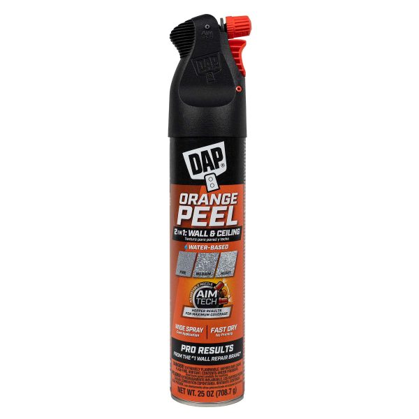25oz 2in1 Wall & Ceiling Spray Texture, Orange Peel Water-Based
