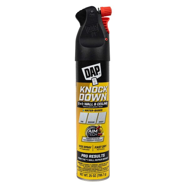 25oz 2in1 Wall & Ceiling Spray Texture, KnockDown Water-Based