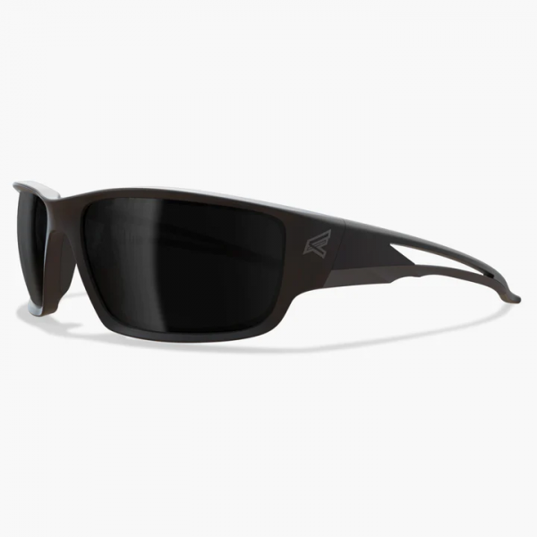 Kazbek Matte Black Frame w/ Polarized Smoke Colored Lens