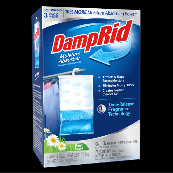 DampRid - 15.4oz Hanging Moisture Absorber, Fresh Scent
