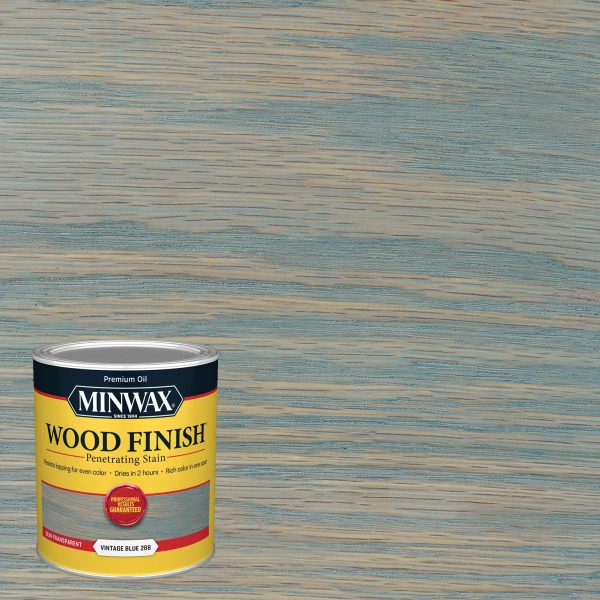 Quart- Wood Finish, #288  Vintage Blue