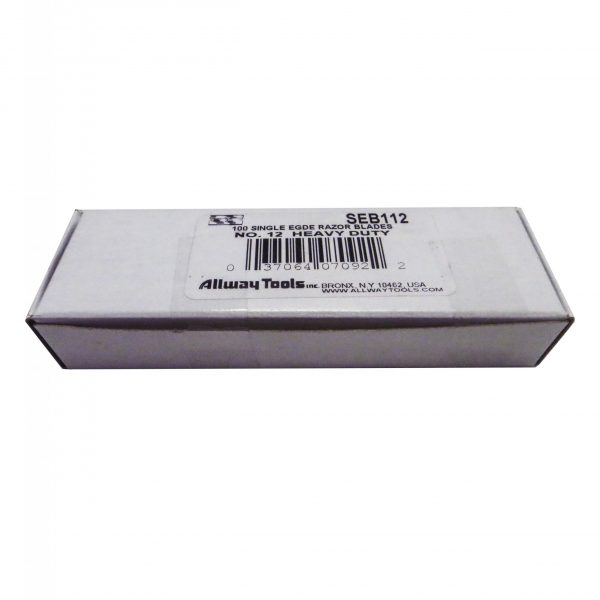.012 Single Edge Blades, Heavy Duty 100/Box