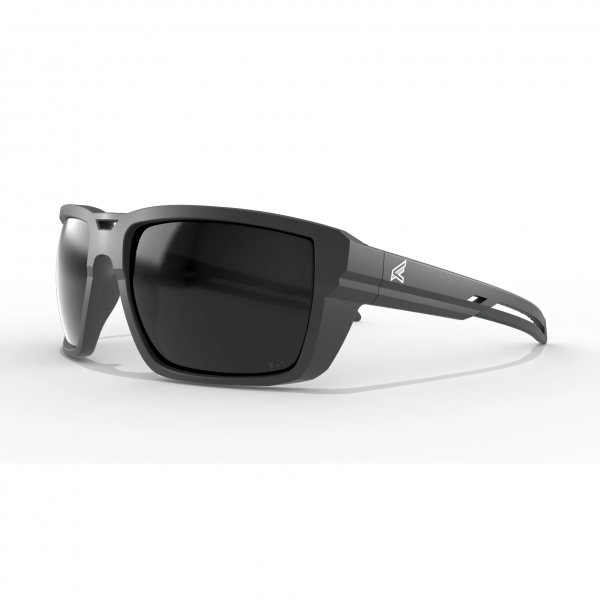 Lassen- Matte Black Frame, Smoke Lens Polarized