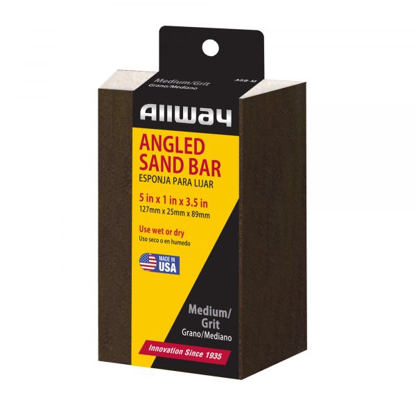 Medium Grit Angled Sanding Sponge