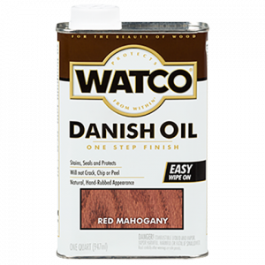 Watco Danish Oil, Red Mahogany- Quart