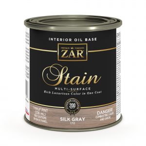 1/2pt -Zar Stain Silk Gray #170