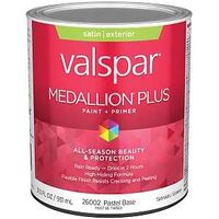 Gallon Medallion Plus Exterior Satin, Pastel Base