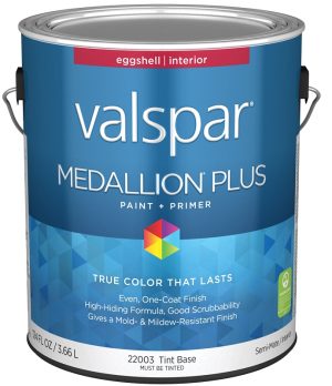 Gallon Medallion Plus, Interior Latex Eggshell, Tint Base