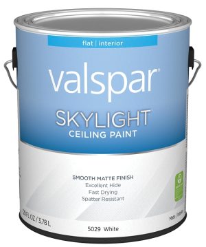 Gallon Skylight Ceiling Paint, Flat White