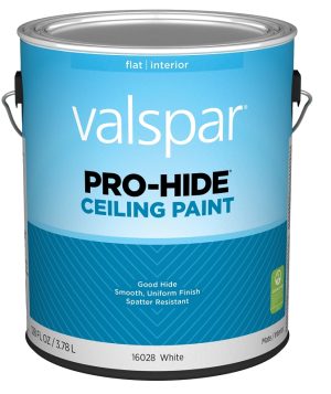 Gallon Pro-Hide Ceiling Paint Flat White