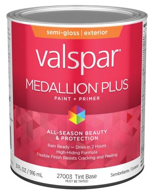 Quart Medallion Plus Exterior Semi-Gloss, Tint Base