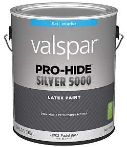 Gallon Pro-Hide Silver 5000 Interior Flat Pastel
