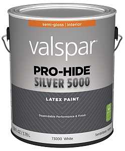 Gallon Pro-Hide Silver 5000 Interior Semi-Gloss White