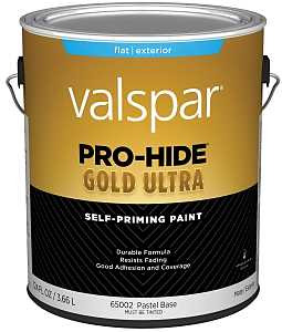 Gallon Pro-Hide Gold Ultra Exterior Flat Pastel Base