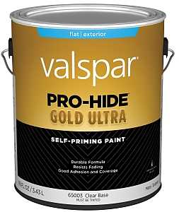 Gallon Pro-Hide Gold Ultra Exterior Flat Clear Base