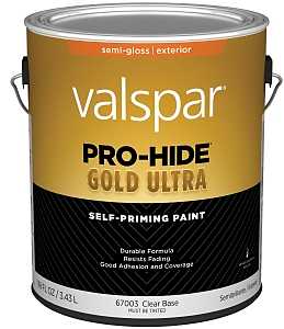 Gallon Pro-Hide Gold Ultra Exterior Semi-Gloss Clear Base