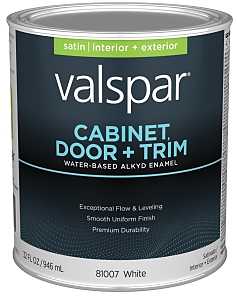 Quart Cabinet Door & Trim Interior Satin White