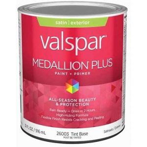 Gallon Medallion Plus Exterior Satin, Tint Base
