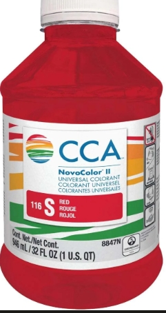 Quart CCA NovoColor II Universal Colorant Red