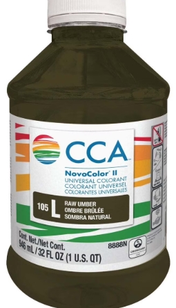 Quart CCA NovoColor II Universal Colorant Raw Umber