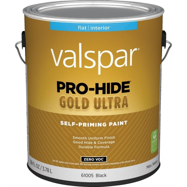 Gallon Pro-Hide Gold Ultra Interior Flat Black