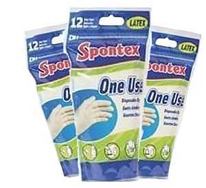 12-PK Latex Gloves