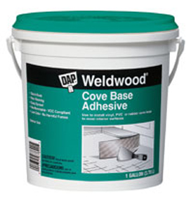 DAP WELDWOOD COVE BASE ADHESIVE