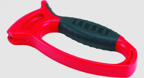 Knife Sharpener with Rubber Grip