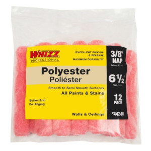 Whizz Pink Poly Mini Rollers